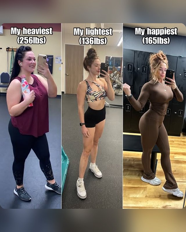Customer progress: heaviest, lightest and happiest